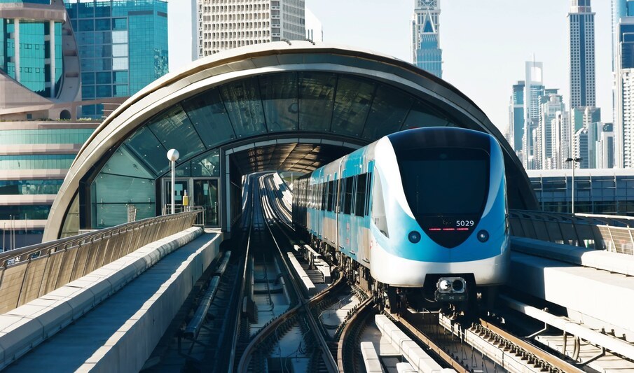 subway tracks in the united arab emirates