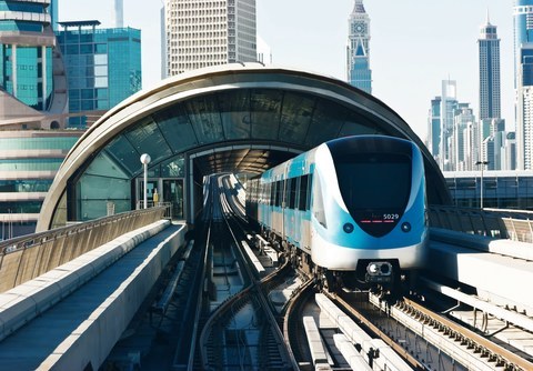 subway tracks in the united arab emirates