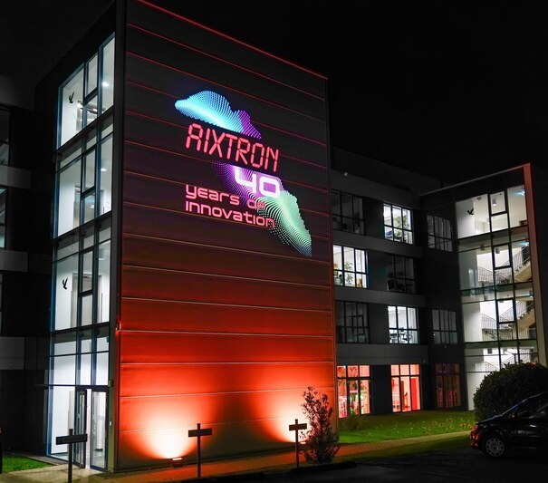 2TD22EN Head office, headquarters of AIXTRON SE, a leading provider of deposition systems for the semiconductor industry based in Herzogenrath, NRW North Rhine-Westphalia, Germany